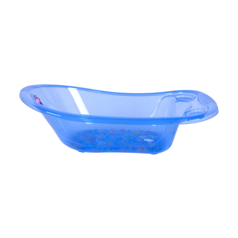Vaskë bebesh me modele me kullim transparent thumbnail 2