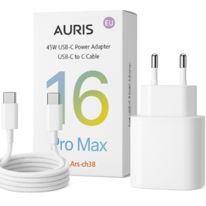 Karikues i Shpejtë 45W për iPhone 16 Pro Max me Kabllo
