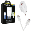 ADAPTER IPHONE 2 IN 1 (AURIS) 2.4A 5W (ch12)