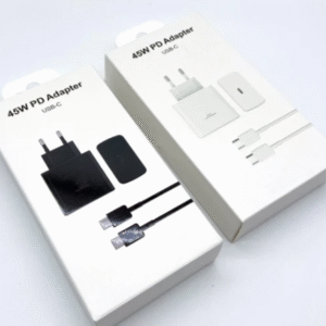 45W TRAVEL ADAPTER BLACK 2 IN 1 C-C (copy)