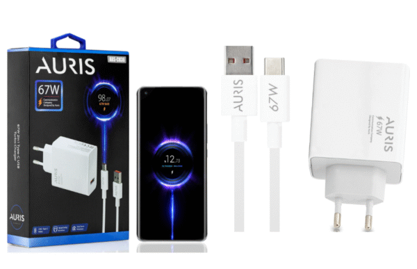67W AURIS CHARGER TYPE C Super Fast Charger