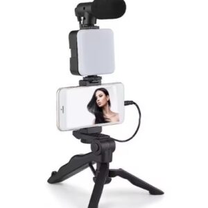 Set profesional për video/streaming me mikrofon
