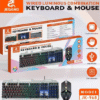 Jeqang Wired Luminous Keyboard & Mouse – Model JK-968