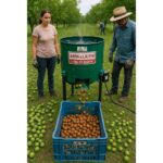 Makineri për Heqjen e Lëvozhgës së Gjelbër të Arrës DCS-30 (30KG / 70L / 0.55KW)