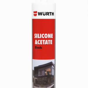 Würth Silicone Acetate i Zi – Mastikë profesionale për vulosje të qëndrueshme dhe elegante 08923176