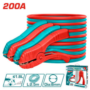 TOTAL Kalljovë për Vetura 200A – PBCA12001 (2.5m)