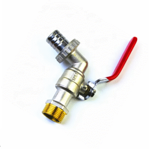 Rubinet metalik me lev 3/4