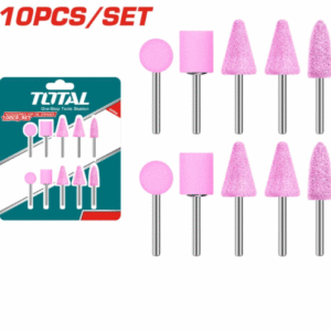 TOTAL Set Gurësh për Mprehje 10 Copë