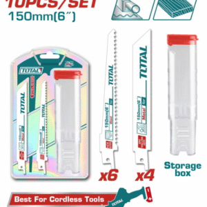 TOTAL Reciprocating Saw Blade Set 10 Copë