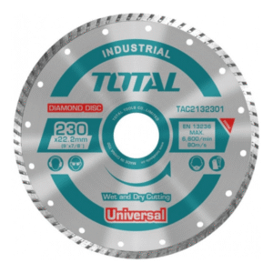TOTAL Diamond Cutting Disc 230mm  për Beton dhe Gur