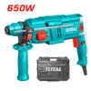 TOTAL Rotary Hammer 650W SDS-Plus – Stërvitje kompakte, e fuqishme dhe e saktë për punë ndërtimore dhe shtëpiake