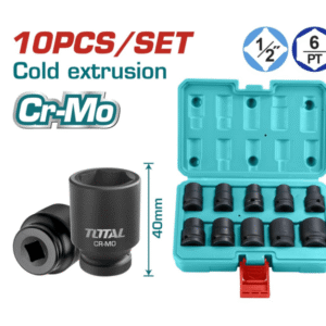 SET profesional me 10 koka çelësoresh goditëse TOTAL