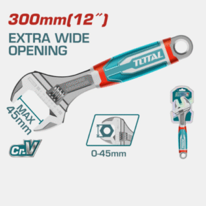 çelës i rregullueshëm TOTAL