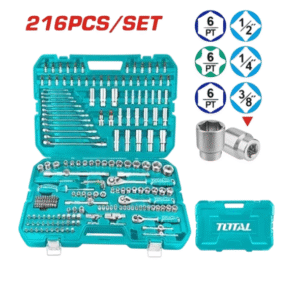 seti më i plotë profesional 216 pjesë