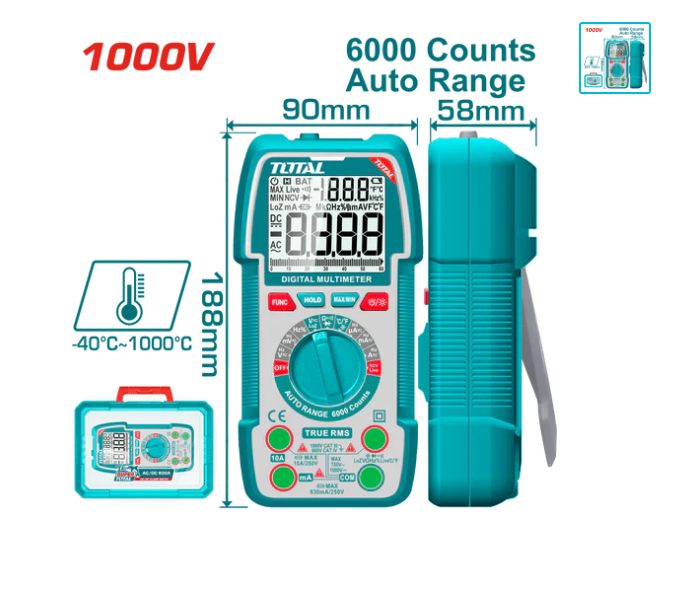 Multimetër digjital TOTAL