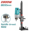 Makineri profesionale për stërvitje bërthamore TOTAL 2800W me stand, diametër deri 200 mm, filetë boshti M22