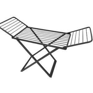 Tharëse rrobash me krahë të zgjerueshëm dhe këmbë të tipit X