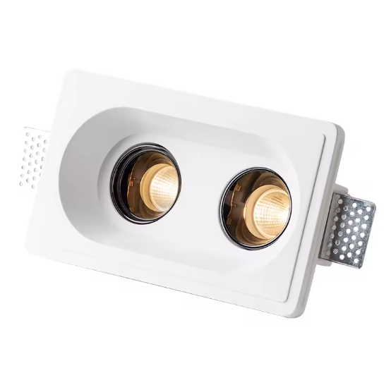 LED e tipit të integruar me dy spote të veçanta brenda një kornize të vetme