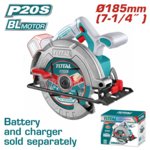 TOTAL Sharrë Rrethore 185mm – Pa Kabllo Industriale