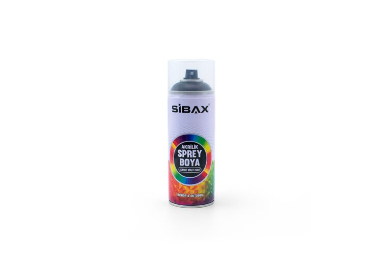 SIBAX Spray Akrilik – E Zezë Mat