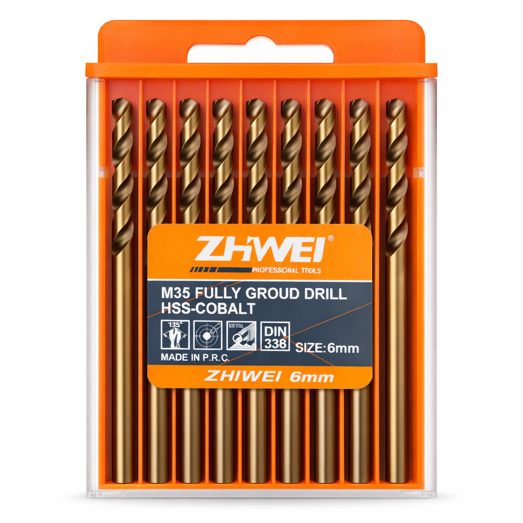 Set Brocash për Metal ZHWEI M35 Kobalt 6 mm