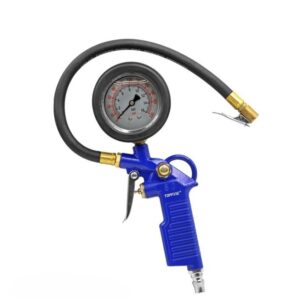 TOPFINE Fryrës Ajri me Manometër (Air Inflator – Oil Gauge)