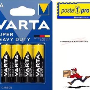 Bateri VARTA Super Heavy Duty AA R6P 1.5V – 4 Copë