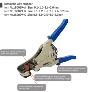 Zhveshëse automatike telash me rregullim gjatësie