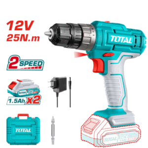 Makineri Shpuese me Bateri TOTAL 12V