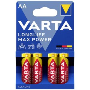 Bateri VARTA Longlife Max Power AAA 1.5V – 4 Copë