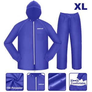 Veshje Shiu EMTOP Dy-Pjesëshe – Blu, 2XL
