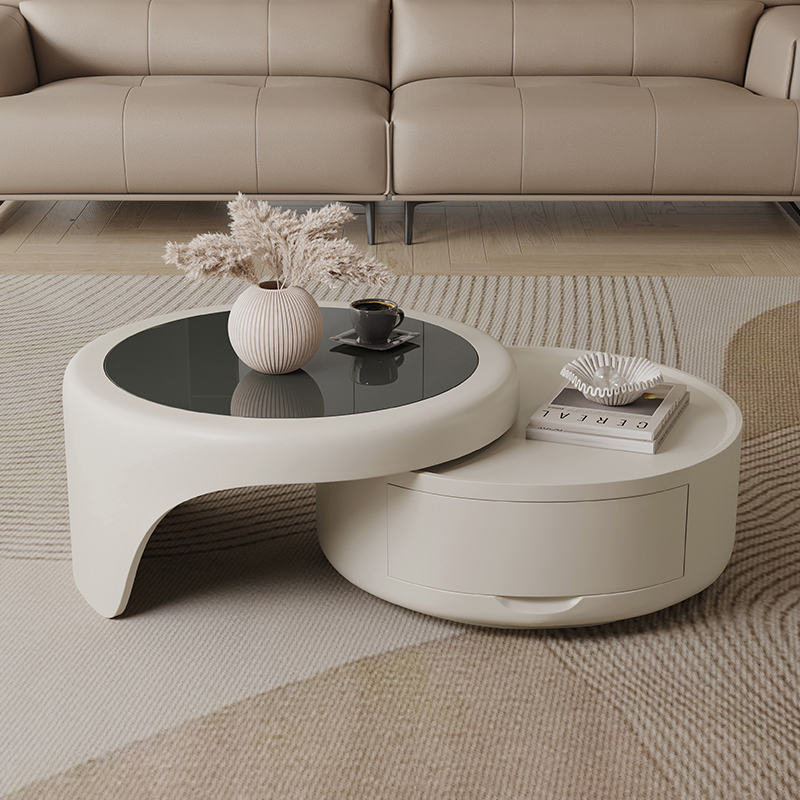 Set Modern Minimalist Shumëfunksional Kombinim Tavoline Kafeje (70x80cm)