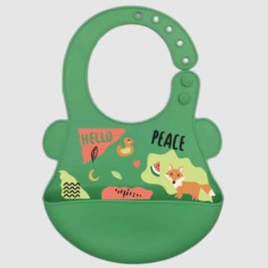 Përparëse Silikoni për Bebe – Eko gjelbert