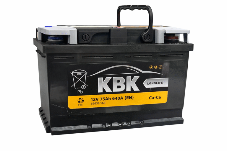 Akkumulator KBK Longlife 12V 75Ah 640A (EN)