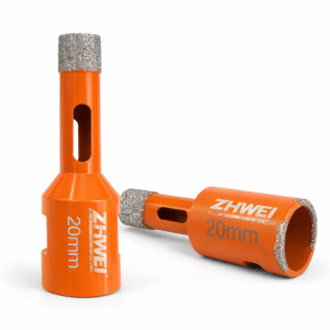 Kokë Shpimi Diamanti ZHWEI 20mm – Për Pllaka, Porcelan & Gur