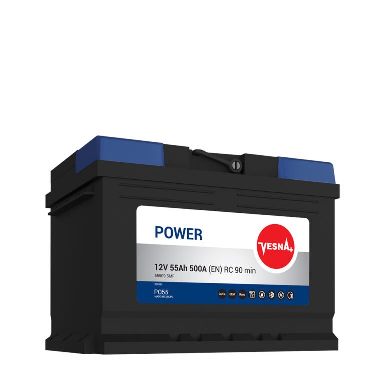 Akkumulator VESNA POWER 12V 55Ah 500A (EN)