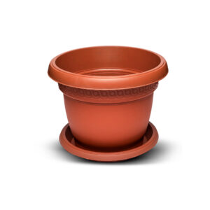 Vazo Plastike për Lule me Pjatë 21 L