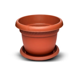 Vazo Plastike për Lule me Pjatë 30 L