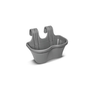 Vazo Plastike Varëse Dyshe 6.5 L – Praktike për Ballkon dhe Parapet