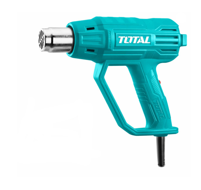 TOTAL Heat Gun 2000W – Pistoletë ajri të nxehtë me dy nivele temperature për heqje boje, tharje dhe ngrohje profesionale
