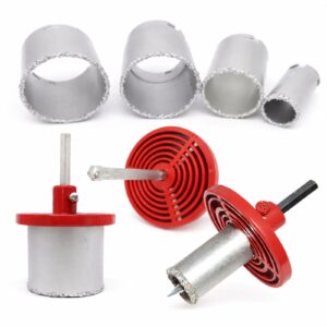 Hapëse Vrime me Diamant Zhwei 33-73mm për Pllaka dhe Qeramikë