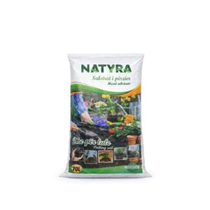NATYRA Substrat i Përzier për Lule – Dhe për Lule, Tokë Cilësore për Mbjellje (10L)