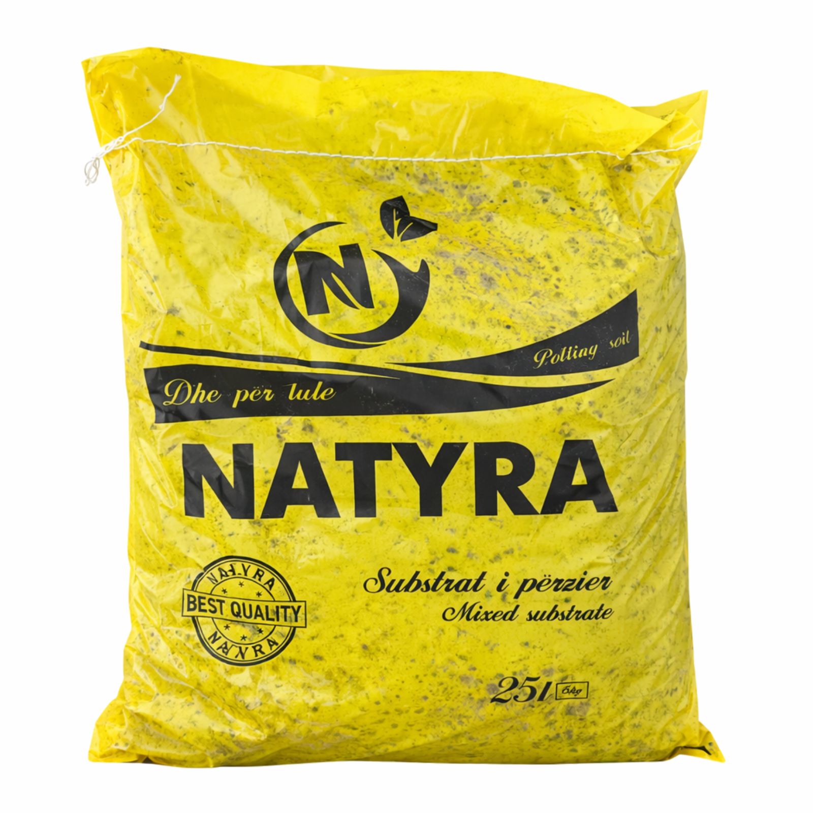 NATYRA – Substrat i Përzier 25L për Lule dhe Bimë Dekorative