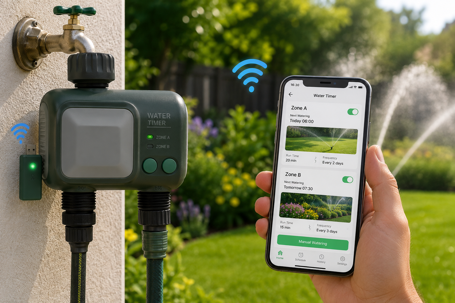 Wireless Water Timer