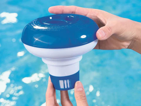 Chemical Dispenser për Pishinë – Shpërndarës Lundrues për Tableta Klori/Bromi